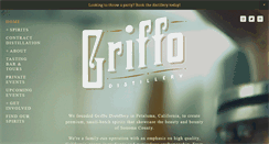 Desktop Screenshot of griffodistillery.com