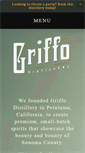 Mobile Screenshot of griffodistillery.com